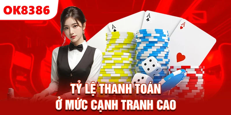 Tỷ lệ thanh toán ở mức cạnh tranh cao
